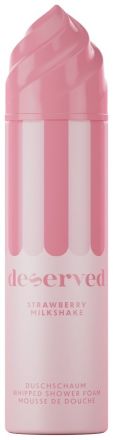 Deserved Whipped Foam Strawberry Milkshake - Sprchová pěna 250 ml