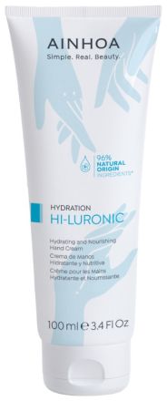 Ainhoa Hi-luronic Hydration and Nourishing Hand Cream - Hydratační krém na ruce 100ml