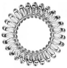 Invisibobble Power Crystal Clear - Maxi gumička do vlasů průhledná 3ks