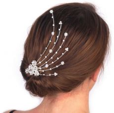 Hřeben štrasový 1ks