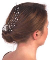 Hřeben štrasový 1ks