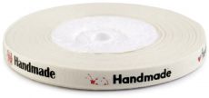 Bavlněná stuha Handmade 10mm/22,5m