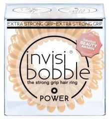 Invisibobble POWER To Be Or Nude To Be - maxi gumička do vlasů nude 3 ks