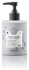 Maria Nila Colour Refresh Pearl Silver 0.20 - Maska na vlasy s barevnými pigmenty Pearl silver 300 ml