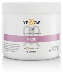 Alfaparf Yellow Liss Mask - Maska na krepaté vlasy 500 ml