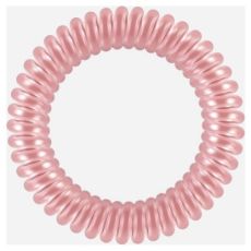 Invisibobble SLIM British Royal Royal Fudge - Gumička do vlasů růžová 3ks