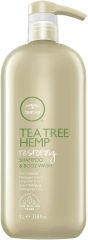 Paul Mitchell Tea Tree Hemp Restoring Shampoo & Body Wash - Šampon a sprchový gel 2 v 1 1000 ml
