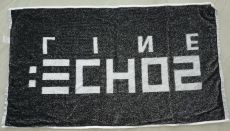 Echosline Towel - Bavlněný kadeřnický ručník Černo-bílý 1ks