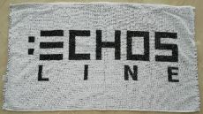 Echosline Towel - Bavlněný kadeřnický ručník Černo-bílý 1ks