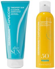 Germaine de Capuccini Timexpert Sun Solar Set - Osvěžující sprej SPF 50 200 ml + Balzám po opalování 125 ml Dárková sada