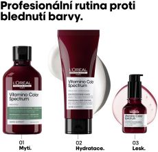L´oréal Professionnel Serie Expert Vitamino Color Spectrum Green Shampoo - Neutralizační Šampon pro hnědé vlasy Zelený 300 ml