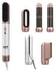 Wad Combo 6 in 1 Hair Dryer - Kulma, horkovzdušný kartáč a fén, žehlicí kartáč, žehlička