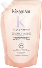 Kérastase Gloss Absolu Bain Créme Hydra-glaze Refill - Hydratačně-rozjasňující krémová šamponová lázeň 500 ml Náhradní náplň