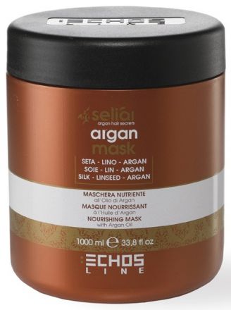 Echosline Seliar Mask - Vyživující maska na vlasy s arganovým olejem 1000 ml