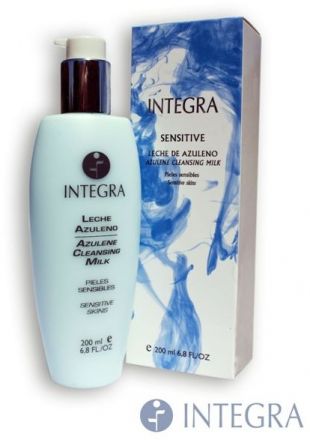 Integra Azuleno Cleansing Milk Sensitive Skins - Odličovací mléko pro citlivou pleť 200ml