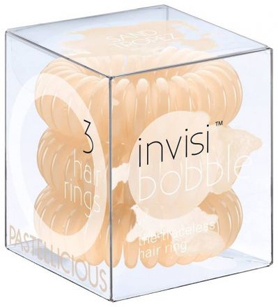 Invisibobble Sand Tropez - Gumička do vlasů béžová 3ks