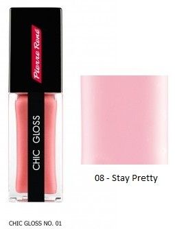 Pierre René Chic Gloss - Lesk na rty č. 08 Stay Pretty 15g