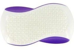 Detangler Grip - Kartáč na vlasy - bílo-fialový
