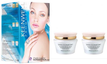 Keenwell Skin Comfort Promotion Set - Denní vyživující krém 50ml + Noční vyživující krém 50ml Dárková sada