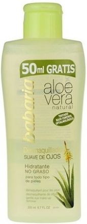 Babaria Aloe Vera Gentle Eye Make-up Remover - Jemný odličovač na oči a oční okolí 200 ml