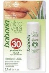 Babaria Protecting Lipstick - Ochranná tyčinka na rty s Aloe Vera SPF30 5,7ml