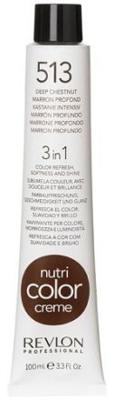 Revlon Professional Nutri Color Cream - Barevná hydratační maska č. 513 tmavý kaštan 100ml