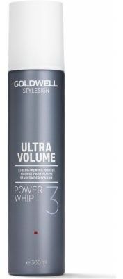 Goldwell Stylesign Ultra Volume Power Whip - Zpevňující pěnové tužidlo pro dodání objemu vlasů 300 ml
