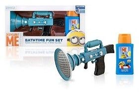 Minions Bubble Bath - pěna do koupele 125 ml + vodní pistole Dárková sada
