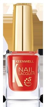 Keenwell Nail Lacquer - Lak na nehty Red Pop č.11 12ml