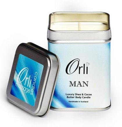 Orli Massage Candles Man - Masážní svíčka pro muže 108g