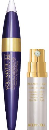 Keenwell Lash & Flash Kit - Řasenka Volumatic 3x1 15ml + Instant Flash 5,5ml Dárková sada