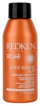 Redken Color Extend Sun After-Sun Shampoo - Šampon pro šetrné mytí vlasů po opalování 50ml (cestovní balení)