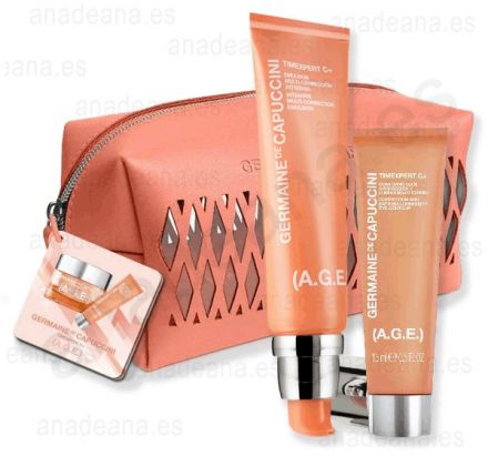 Germaine de Capuccini Timexpert C+ (A.G.E.) Emulze Set - Multi-korekční emulze 50 ml + Korekční krém na oční okolí 15 ml Dárková sada