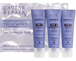 Alterna Caviar Repar Reconstruction Treatment - Profesionální ošetření pro vyhlazené a lesklé vlasy 3 x 50 ml