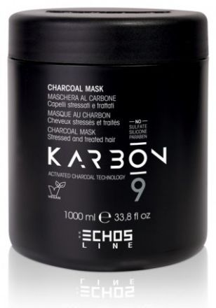 Echosline Karbon 9 Charcoal Mask - Maska s aktivním uhlím 1000 ml