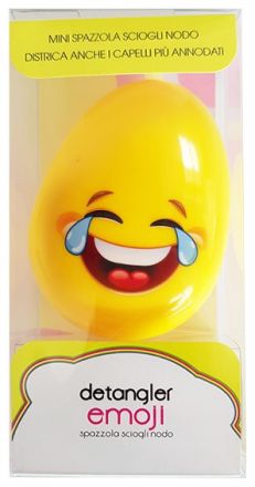 Detangler E-moji - Kartáč na vlasy Smajlík Veselý