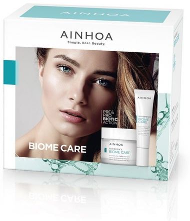 Ainhoa Biome Care Rich Set - Krém na suchou pleť 50 ml + oční krém 15 ml Dárková sada