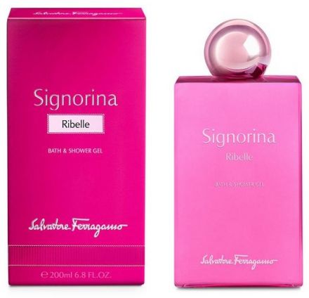 Salvatore Ferragamo Signorina Ribelle Bath and Shower Gel - Sprchový gel 200 ml