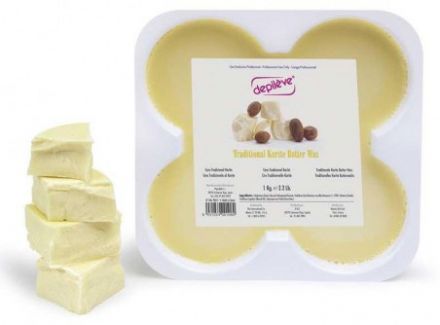 Depiléve depilační vosk s máslem z karité 1 kg