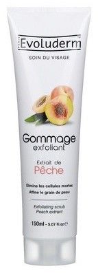 Evoluderm Exfoliating Scrub Peach Extract - Pleťový peeling s výtažkem z broskví 150 ml