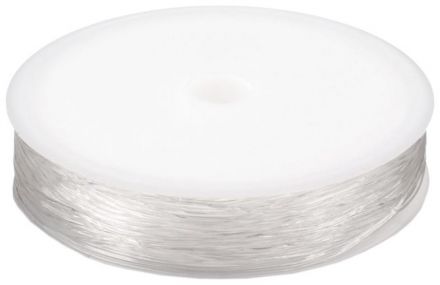 Pruženka/gumička kulatá Ø0,8mm/18m transparent
