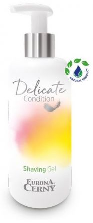 Eurona Delicate Condition Shaving Gel - Jemný přírodní gel na holení 200 ml