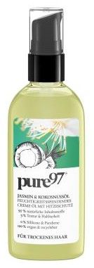 Pure 97 Jasmin & Kokosnussöl Cream Oil - Hydratační krémový olej s tepelnou ochranou 100 ml