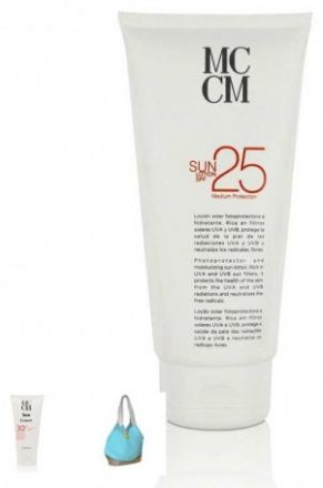 Mesosystem Letní sada - Tělový krém SPF 25+ 200 ml + krém Total Sun SPF30+ 50 Dárková sada