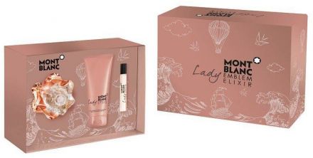Montblanc Lady Emblem Set - EDP 75 ml + EDP 7,5 ml + tělové mléko 100 ml dárková sada