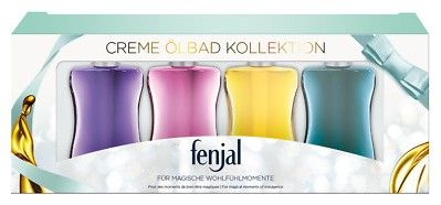 Fenjal Creme Olbad Kollektion - Krémový olej do koupele 4 x 50 ml Dárková sada