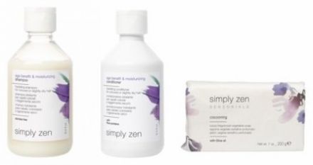 Simply Zen Sensorials Sada - Hydratační šampon 250 ml + kondicionér 250 ml + mýdlo balancing 200 g Dárková sada