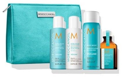 Moroccanoil Volume Takes Flight - Šampon 70 ml + kondicionér 70 ml + sprej 75 ml + olej 25 ml Dárková sada