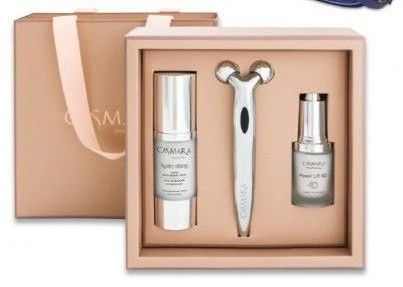 Casmara Hydra Lifting sada - Hydratační krém 30 ml + koncentrát power lift 15 ml + obličejový váleček Dárková sada