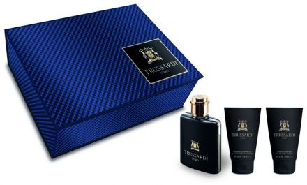 Trussardi Uomo Set - EDT 50 ml + sprchový gel 30 ml + balzám po holení 30 ml Dárková sada